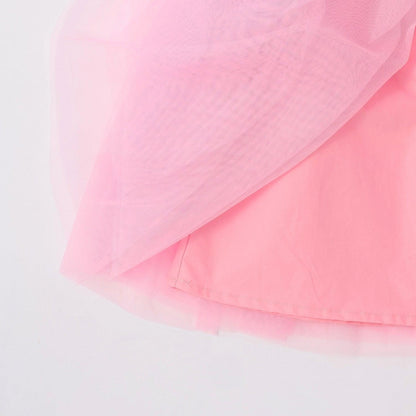 波浪拼接＋多褶設計＋網紗半身裙 Lycee mine Ballet系列