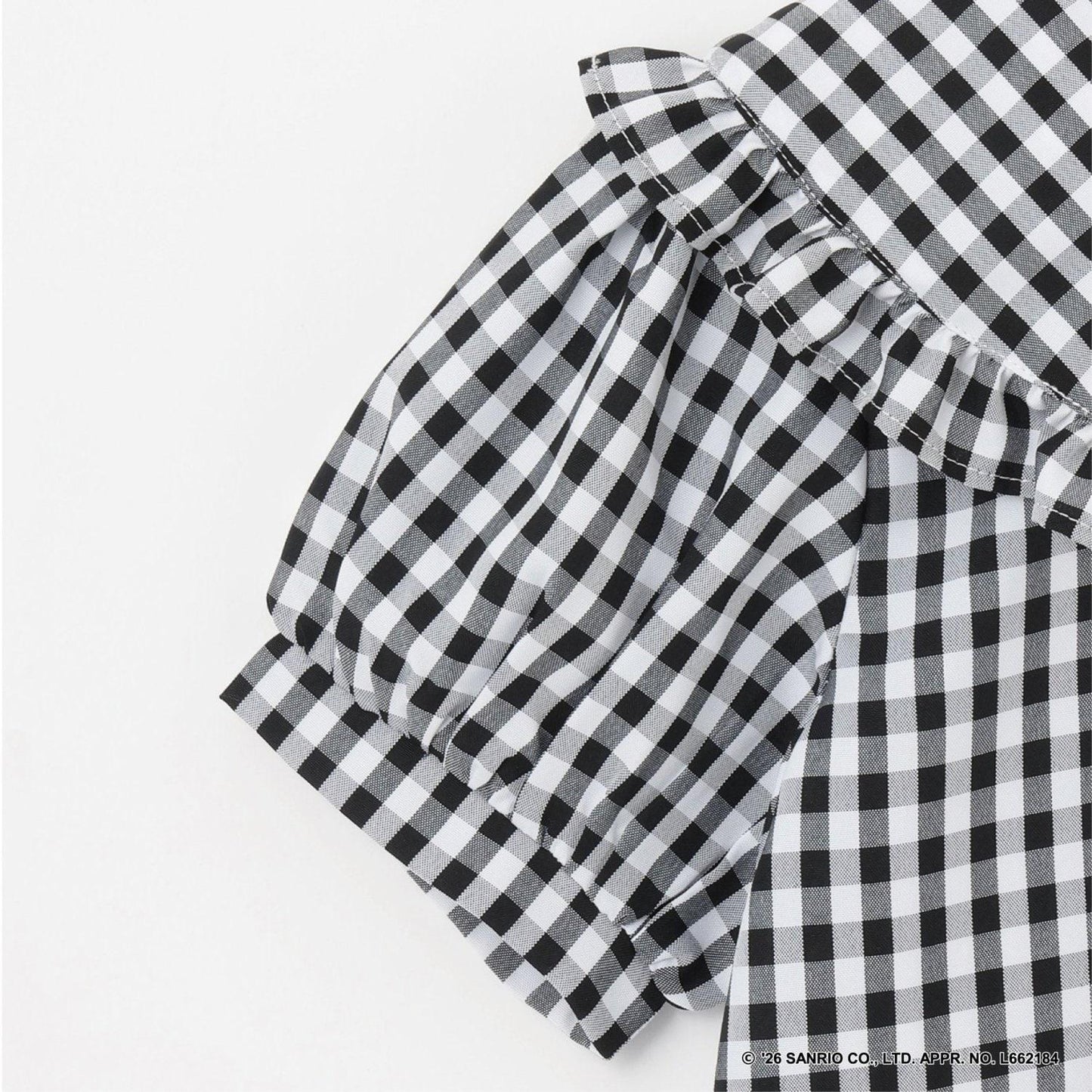 サンリオキャラクターズ（三麗鷗角色） Hello Kitty／庫洛米 組合刺繡襯衫