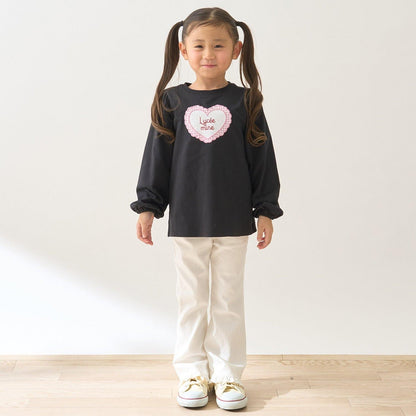 速幹抗UV防變形 心形印花 蓬鬆泡泡袖 Lycee mine 芭蕾系列 T恤