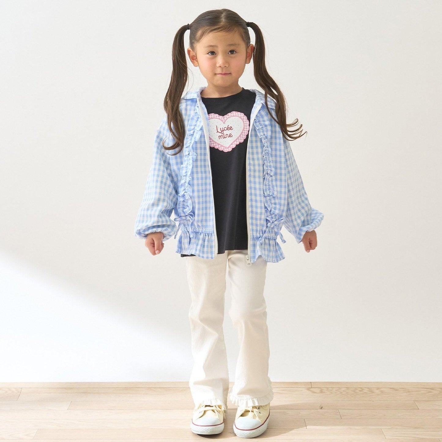 速幹抗UV防變形 心形印花 蓬鬆泡泡袖 Lycee mine 芭蕾系列 T恤