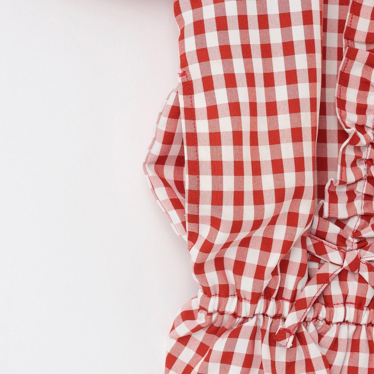 防紫外線加工 格紋荷葉邊 Lycee mine芭蕾系列 夾克外套