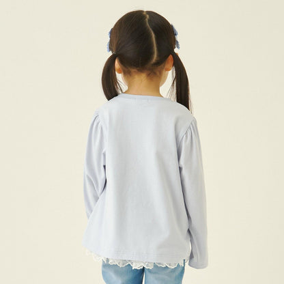 速幹防曬不變形 拼色水果印花 蓬袖A字版型 Lycee mine芭蕾系列 T恤