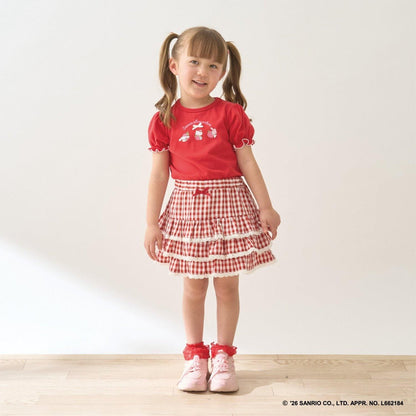 サンリオキャラクターズ（三麗鷗角色） 草莓小屋印花T恤