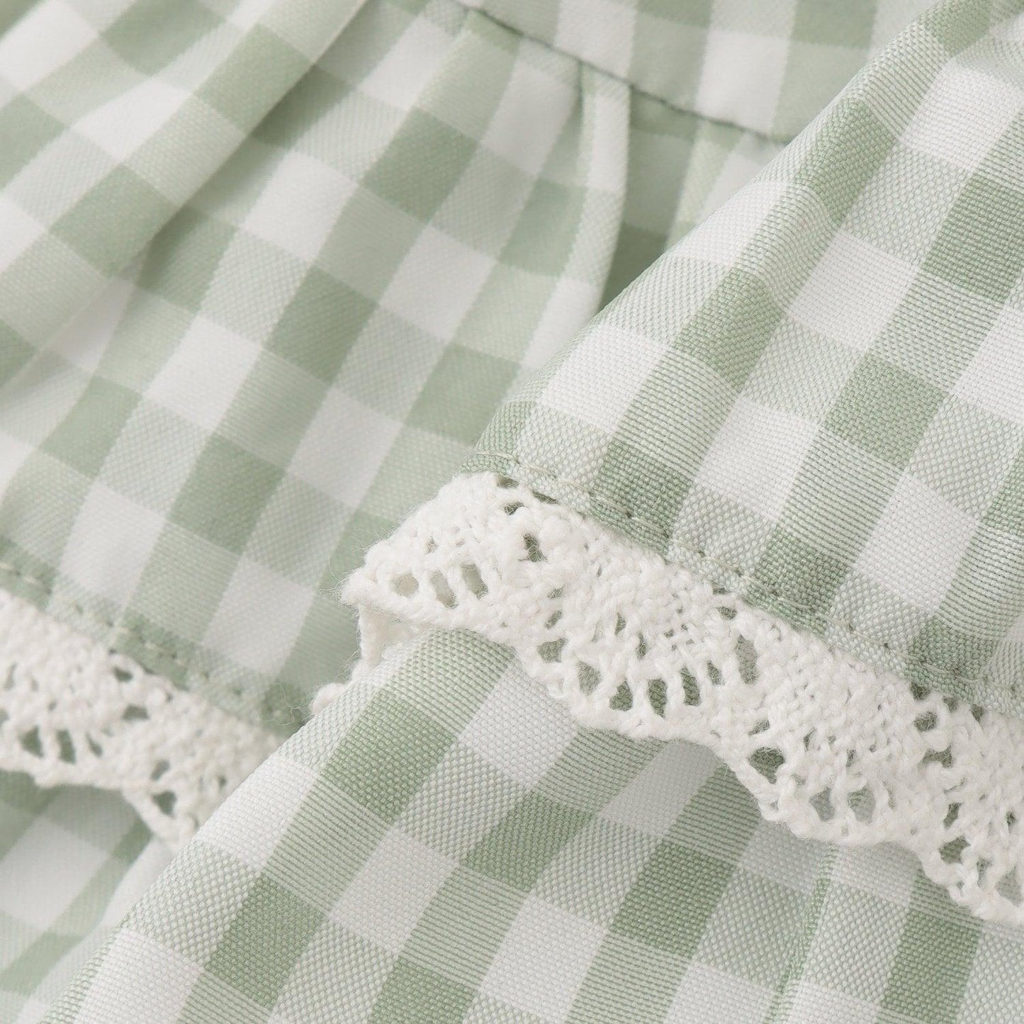 防曬處理 方格層疊設計 內襯安全褲 半身裙 Lycee mine 芭蕾系列