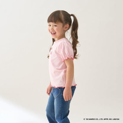 サンリオキャラクターズ（三麗鷗角色） 草莓小屋印花T恤