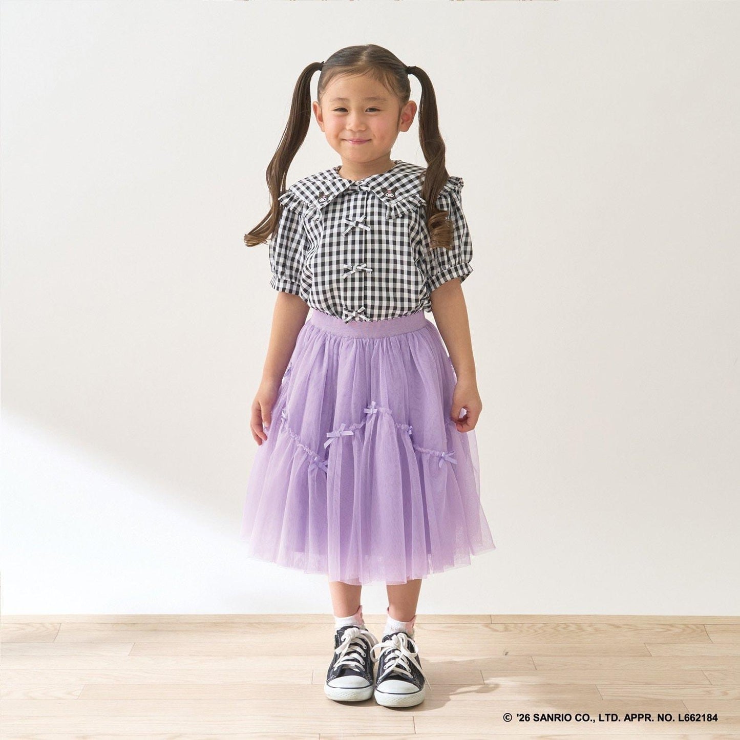 波浪拼接＋多褶設計＋網紗半身裙 Lycee mine Ballet系列