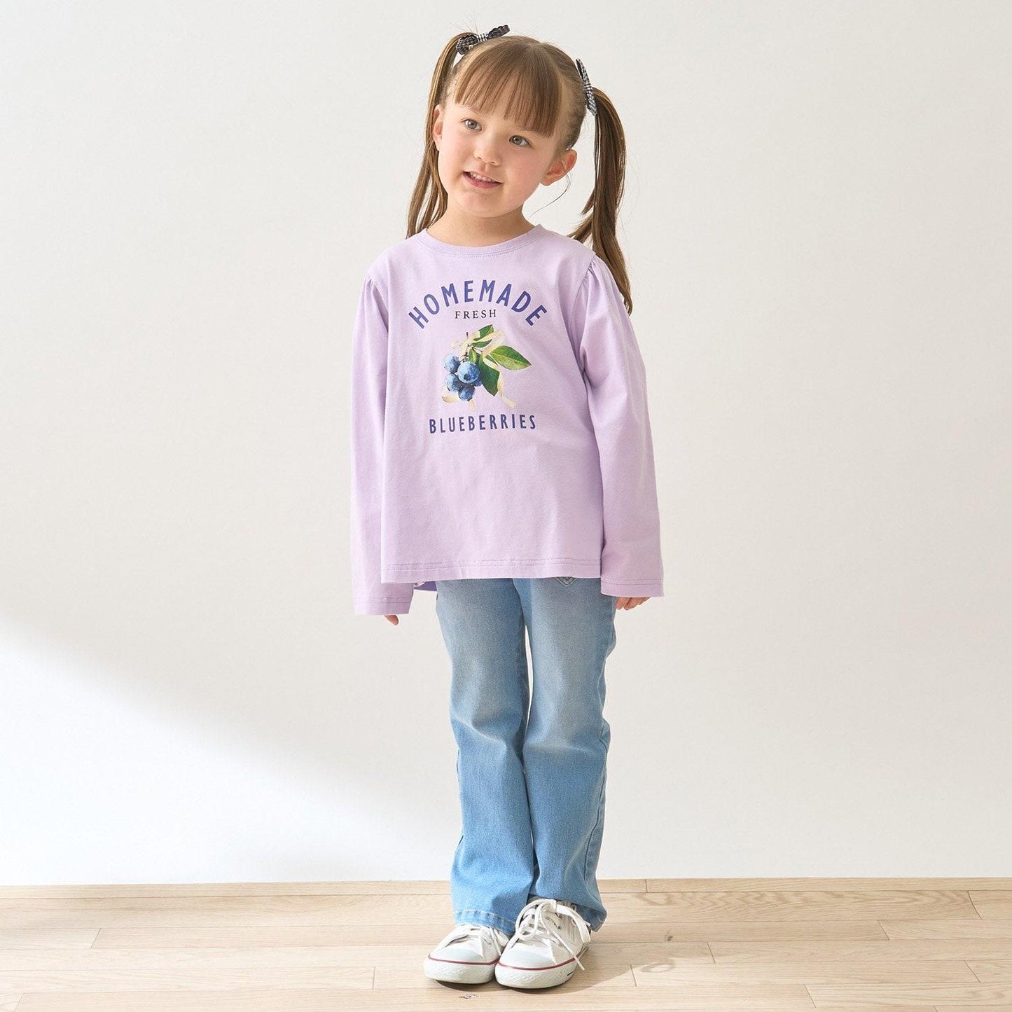 速幹防曬不變形 拼色水果印花 蓬袖A字版型 Lycee mine芭蕾系列 T恤