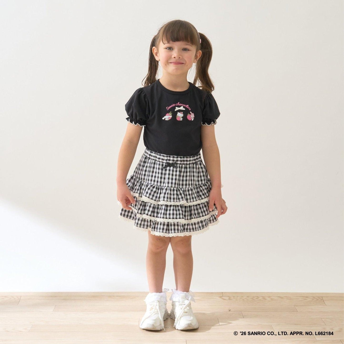 サンリオキャラクターズ（三麗鷗角色） 草莓小屋印花T恤