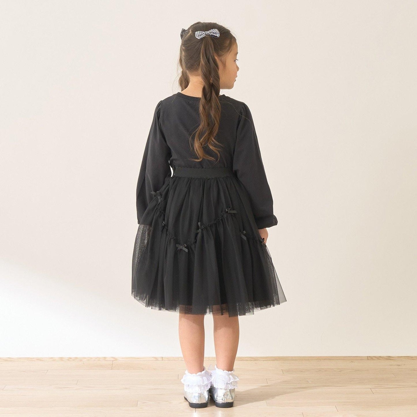 波浪拼接＋多褶設計＋網紗半身裙 Lycee mine Ballet系列