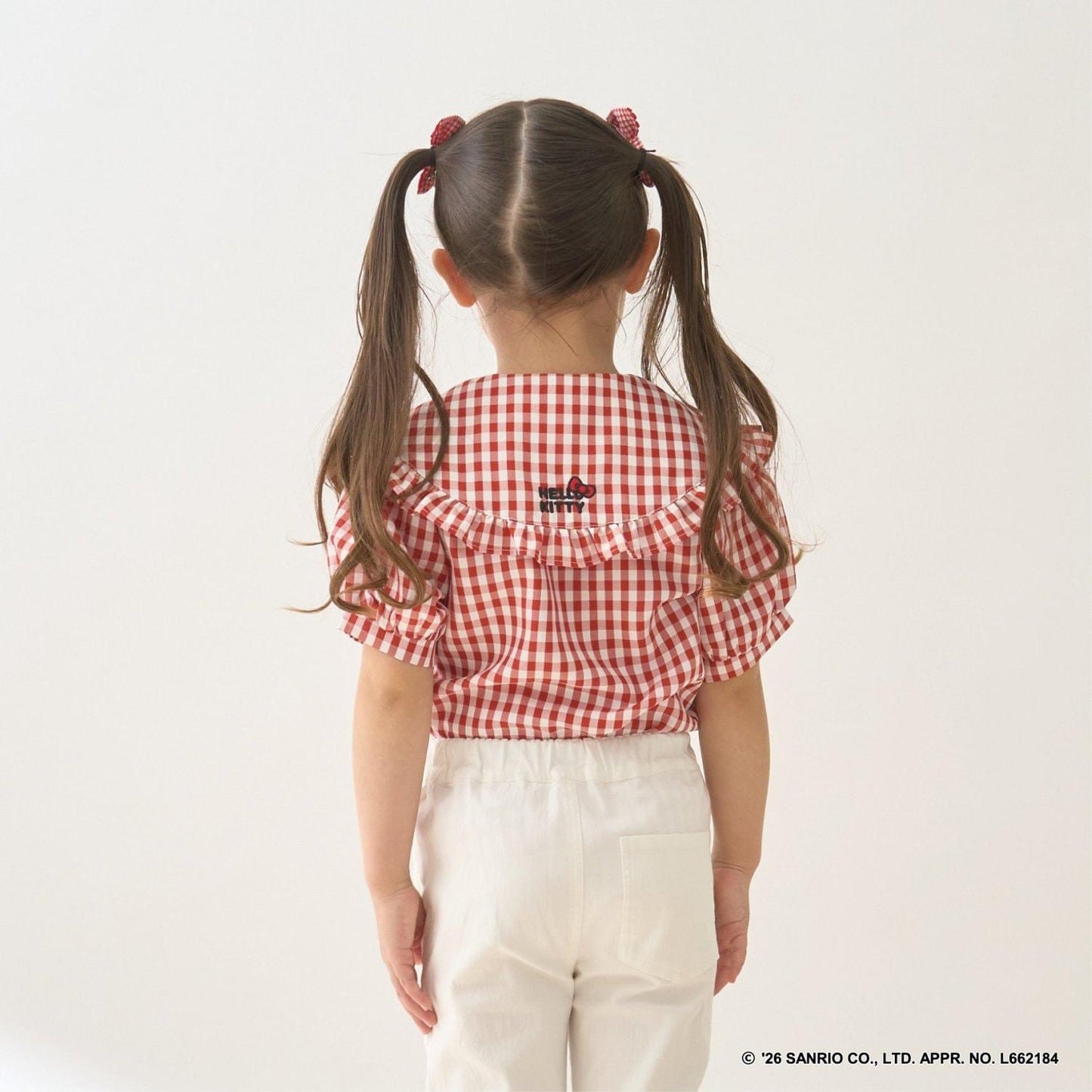 サンリオキャラクターズ（三麗鷗角色） Hello Kitty／庫洛米 組合刺繡襯衫