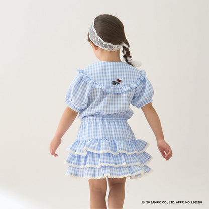 サンリオキャラクターズ（三麗鷗角色） Hello Kitty／庫洛米 組合刺繡襯衫