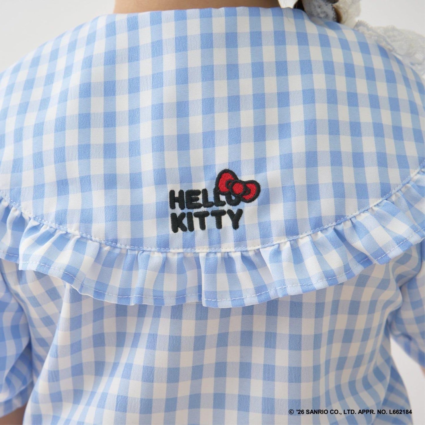 サンリオキャラクターズ（三麗鷗角色） Hello Kitty／庫洛米 組合刺繡襯衫