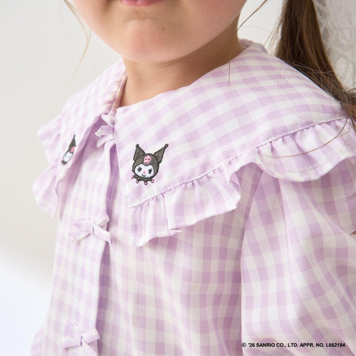 サンリオキャラクターズ（三麗鷗角色） Hello Kitty／庫洛米 組合刺繡襯衫