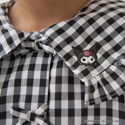 サンリオキャラクターズ（三麗鷗角色） Hello Kitty／庫洛米 組合刺繡襯衫