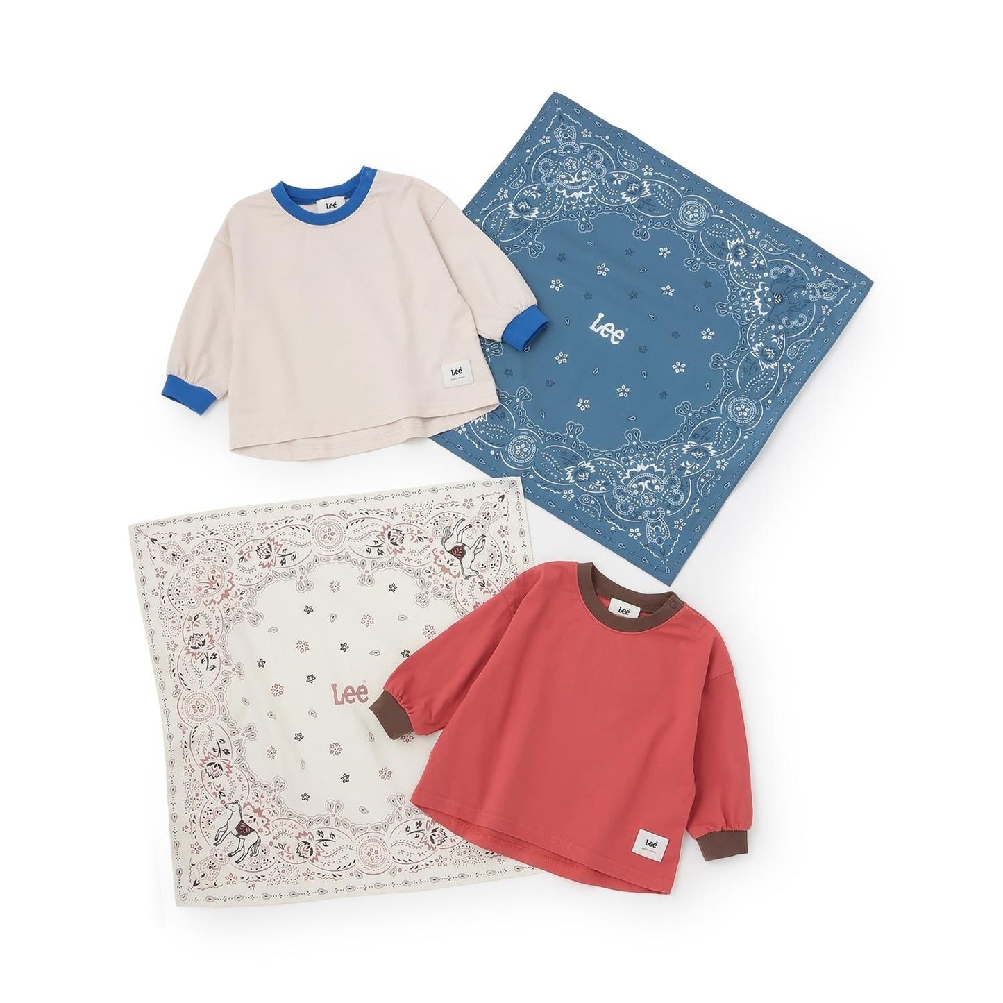 Lee 帶頭巾 寬鬆版型 長袖T恤