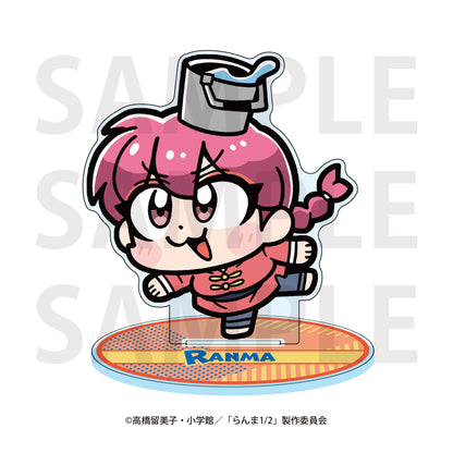 亂馬1/2 × 大川ぶくぶ（亂馬1/2） らんま 大號亞克力立牌