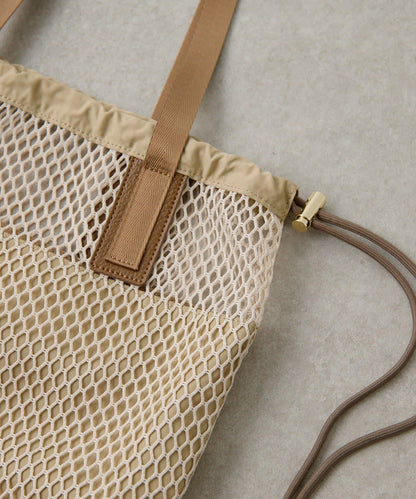 PAPILLONNER/パピヨネ 網眼2WAY托特包