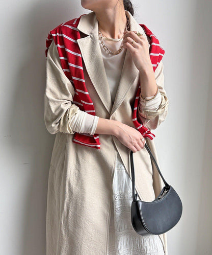 麂皮質感風衣（網絡）