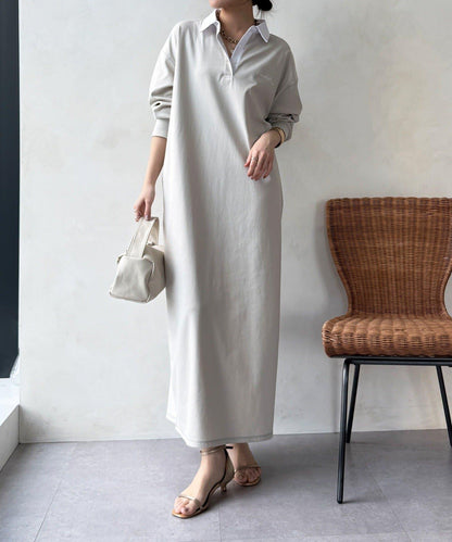 單點刺繡POLO連衣裙（網絡）