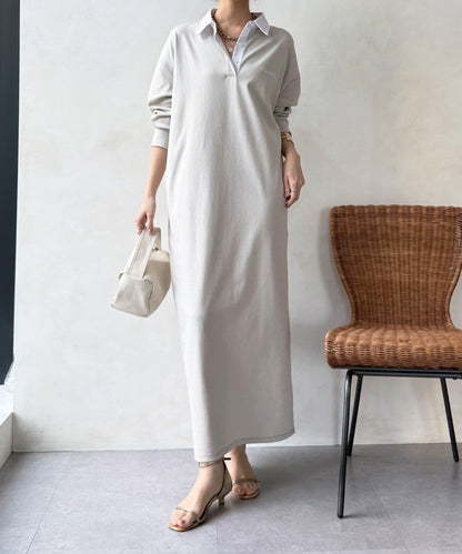 單點刺繡POLO連衣裙（網絡）