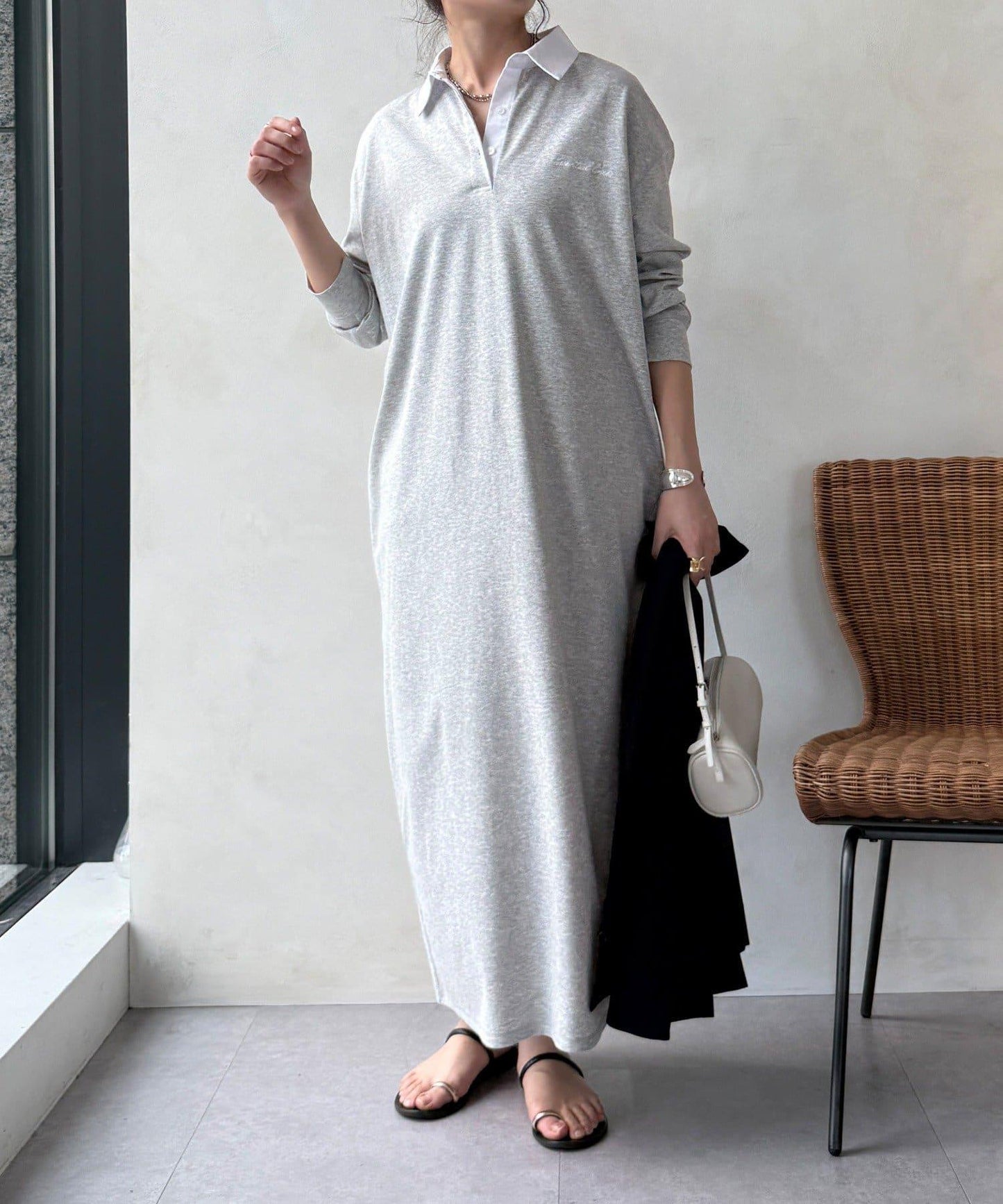 單點刺繡POLO連衣裙（網絡）