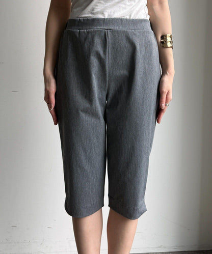 彈力斜紋七分褲