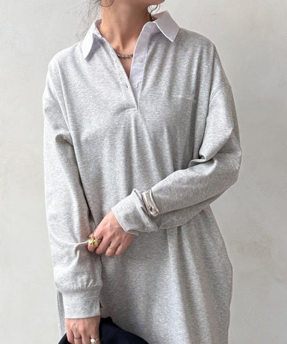 單點刺繡POLO連衣裙（網絡）