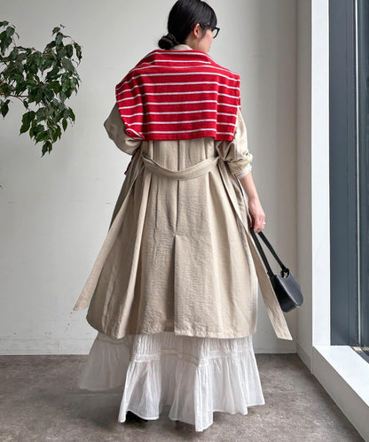 麂皮質感風衣（網絡）