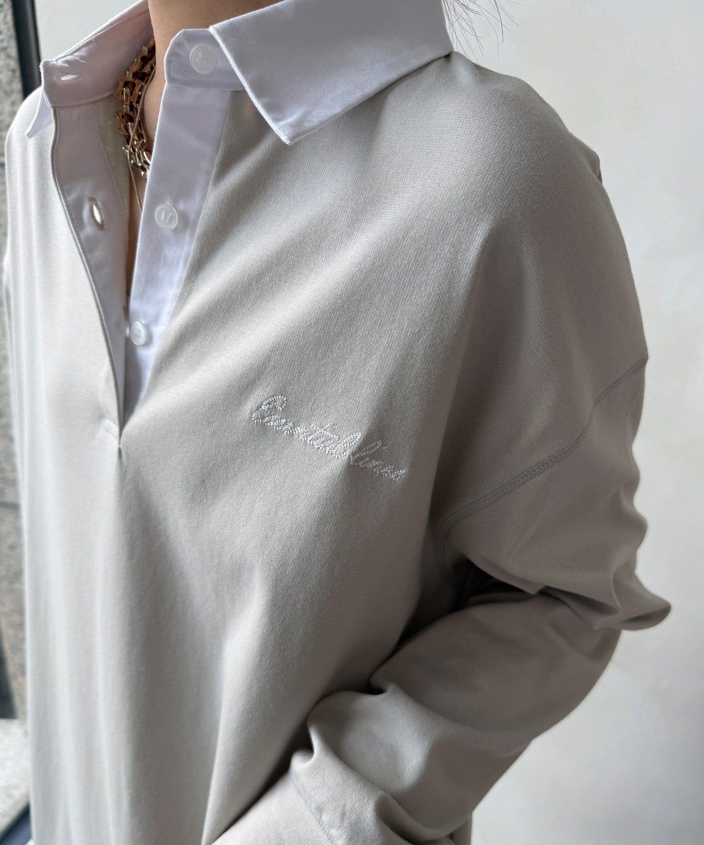 單點刺繡POLO連衣裙（網絡）