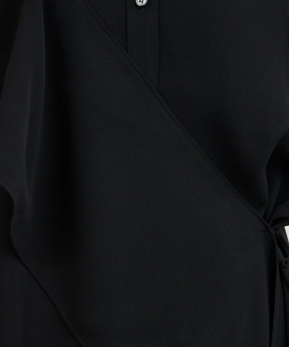 單肩疊穿設計 襯衫