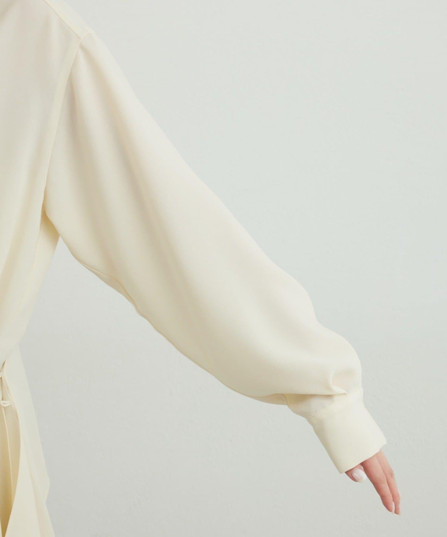 單肩疊穿設計 襯衫