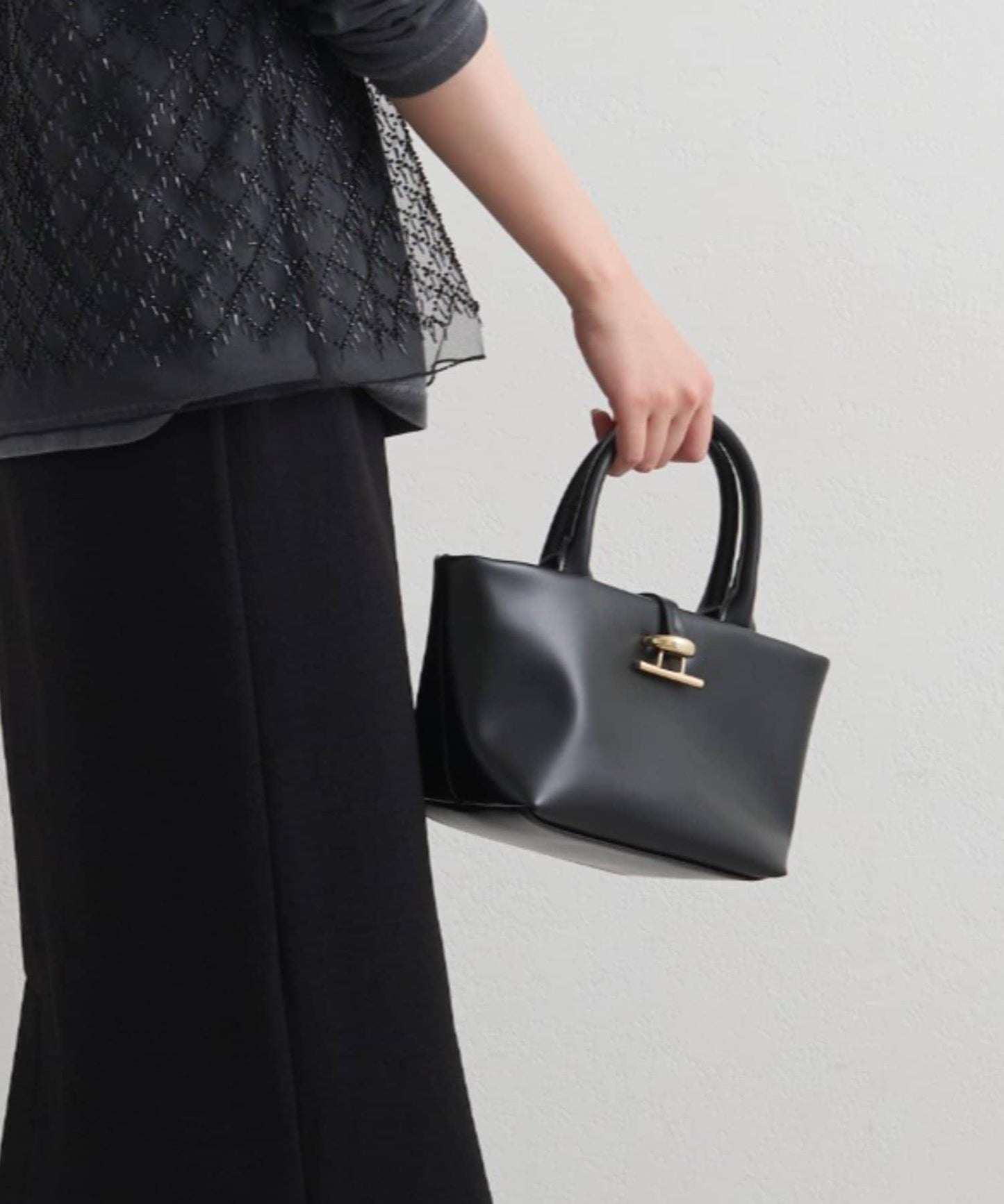 GALENA 金屬扣設計 迷你托特包