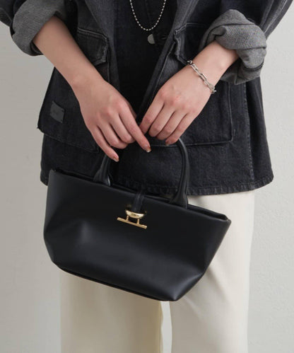 GALENA 金屬扣設計 迷你托特包