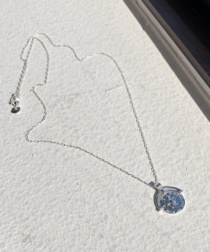 GALENA/ガレナ 變形幣牌項鍊