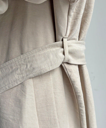 麂皮質感風衣（網絡）