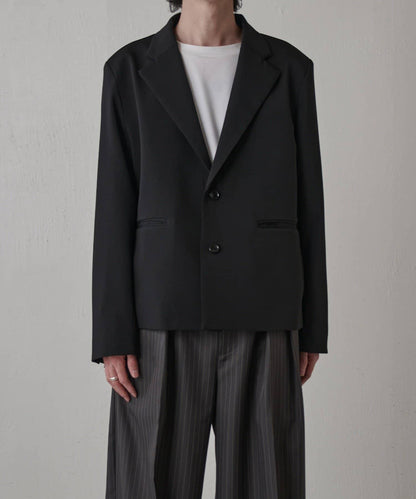 雙層織物短款夾克