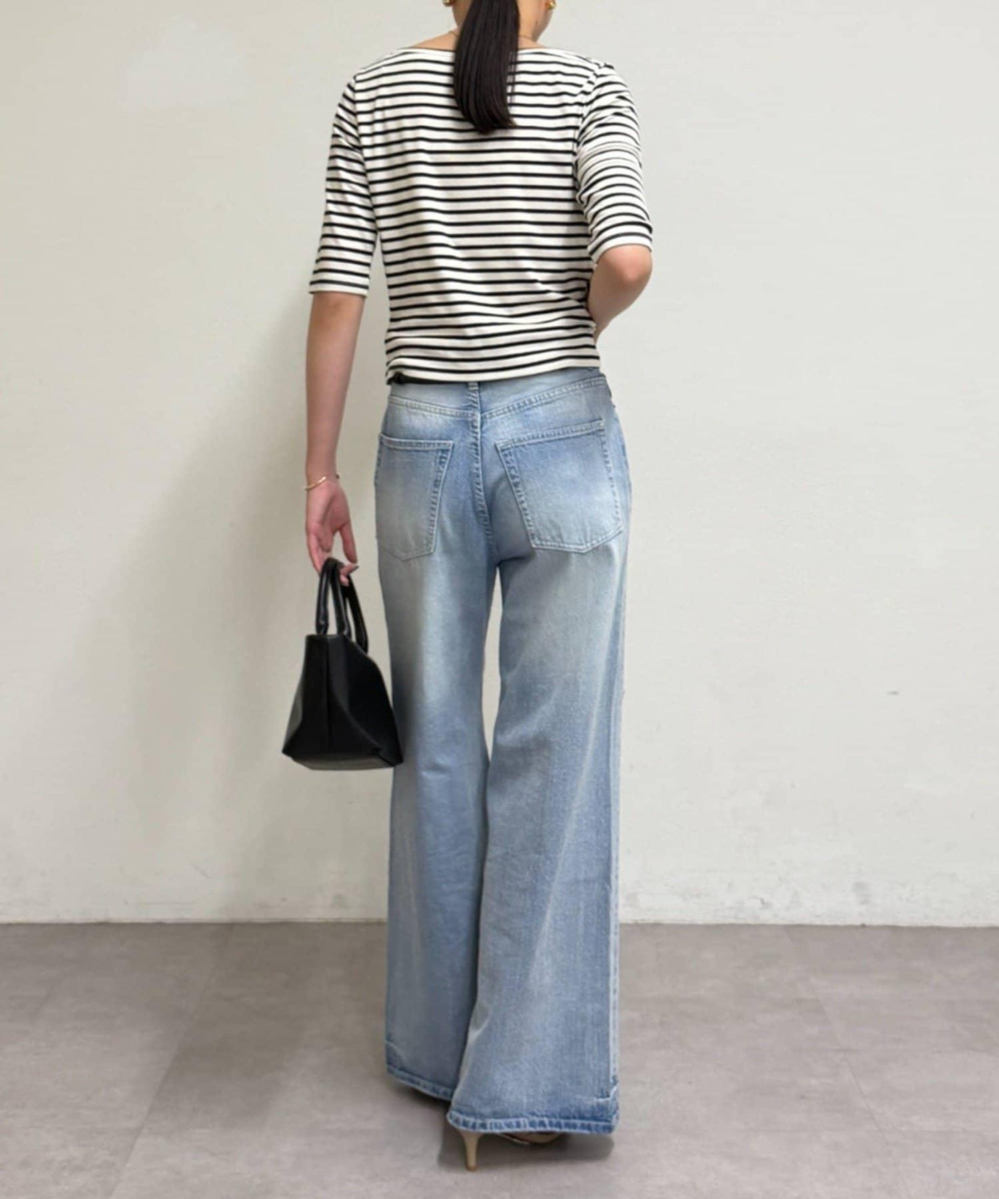 垂墜感針織上衣