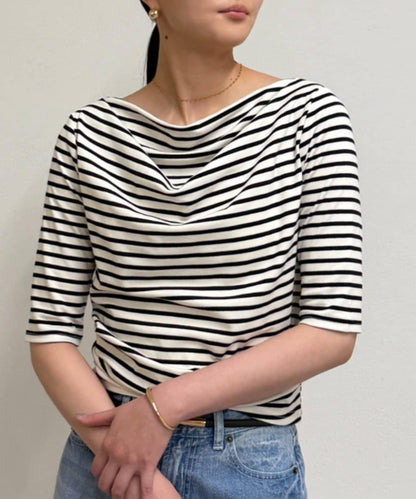 垂墜感針織上衣