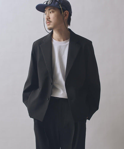 雙層織物短款夾克