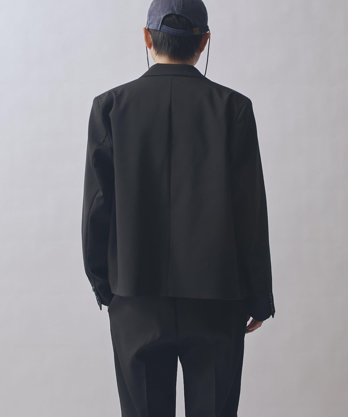 雙層織物短款夾克