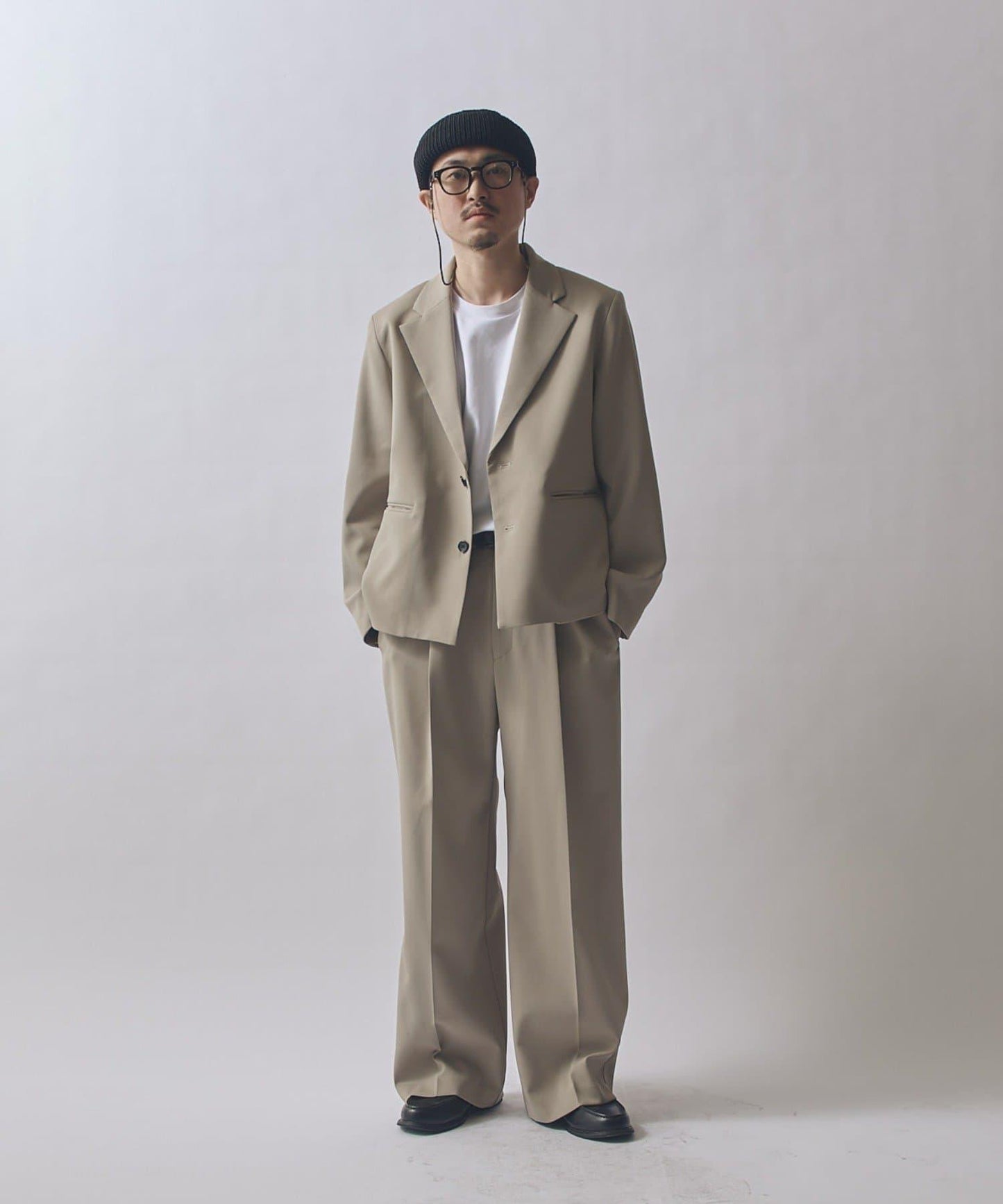 雙層織物短款夾克