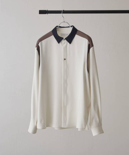 CULLNI exclusive for Lui's 拼色切換設計襯衫