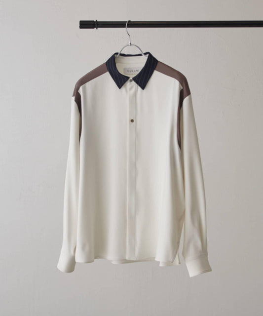 CULLNI exclusive for Lui's 拼色切換設計襯衫