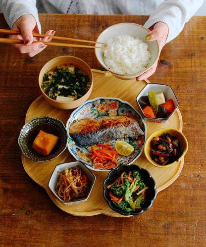 菊形設計 10cm 家常菜小碗