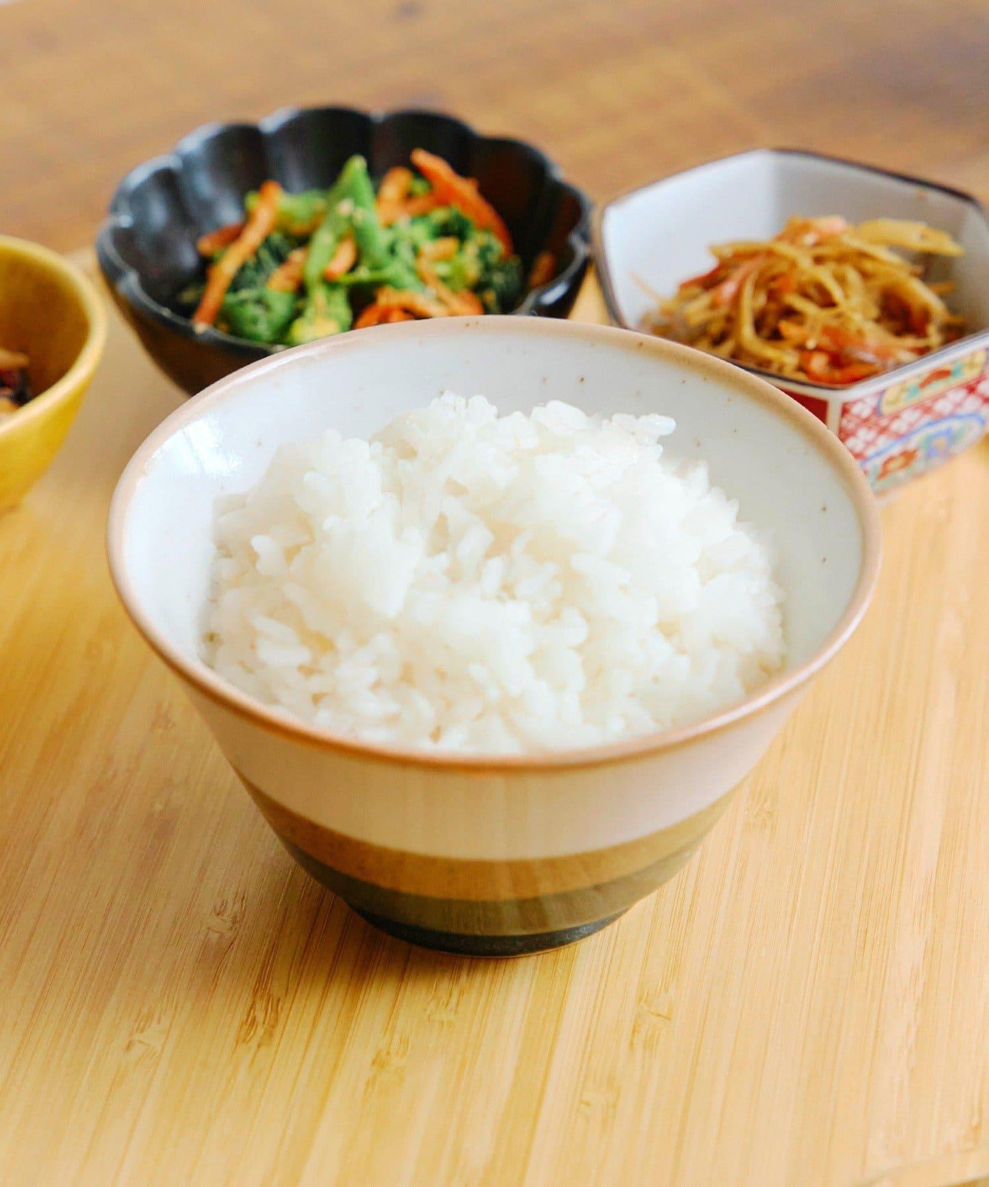 美濃燒三彩 家常菜碗