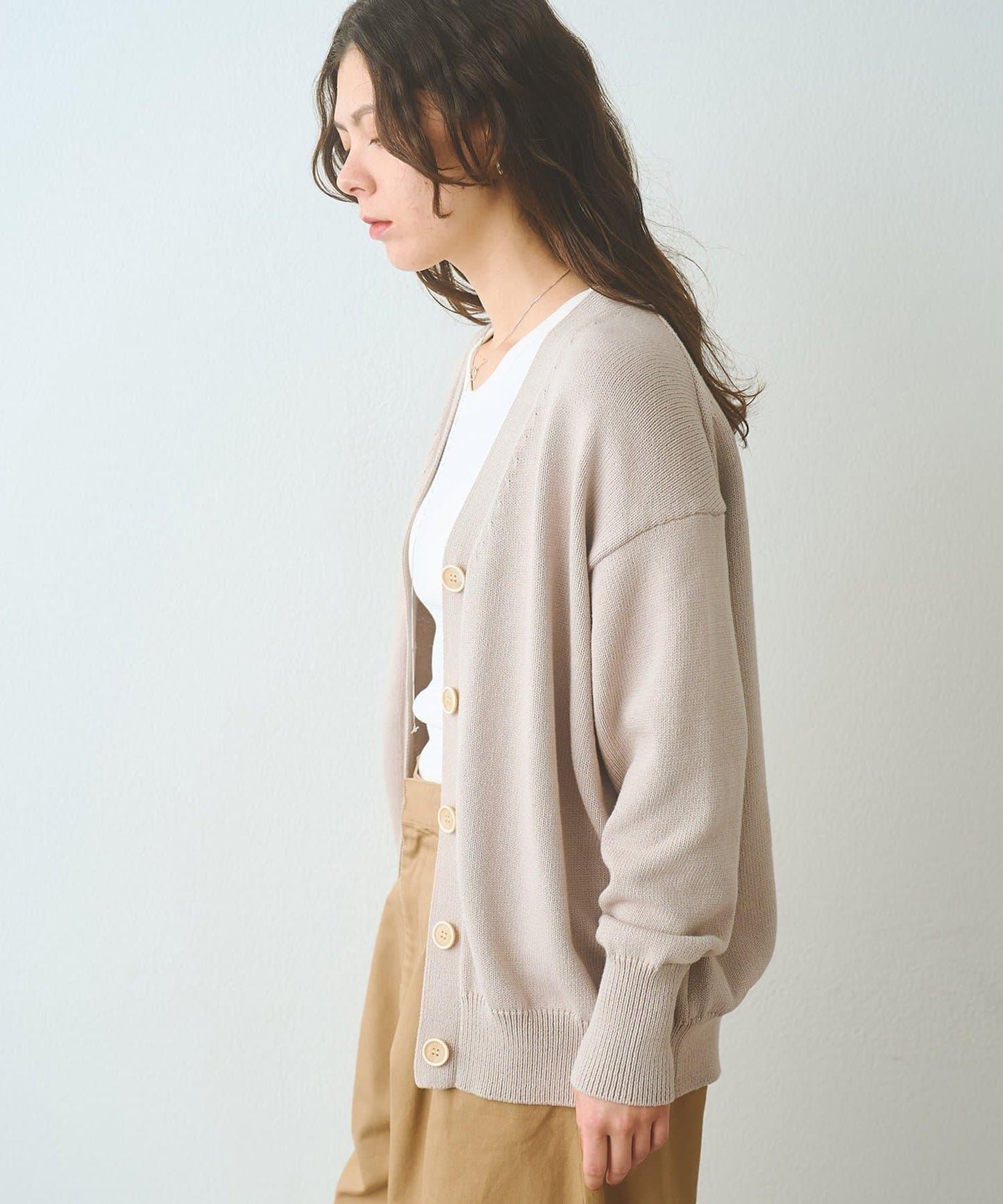 紐扣設計 針織開衫