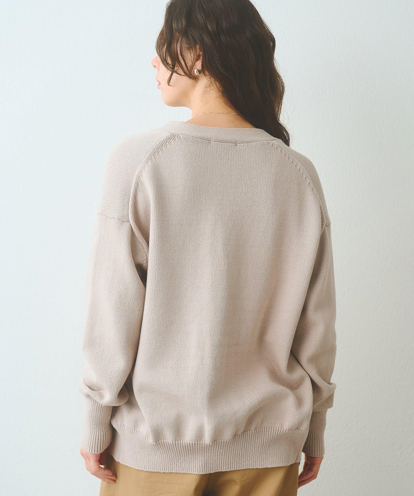 紐扣設計 針織開衫