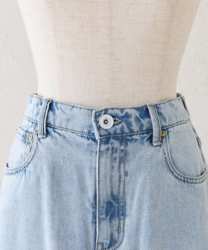 天絲混紡牛仔半身裙