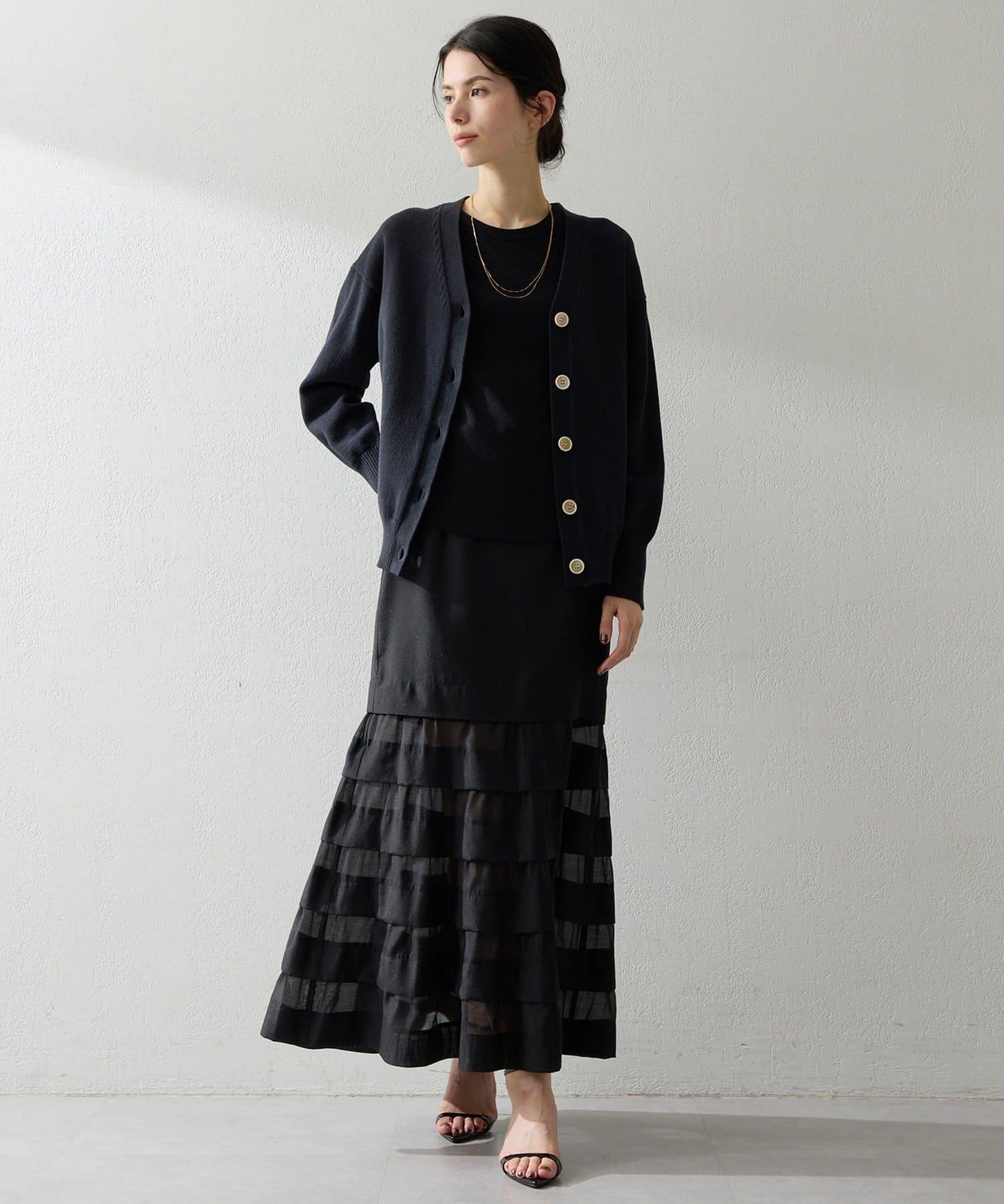 紐扣設計 針織開衫