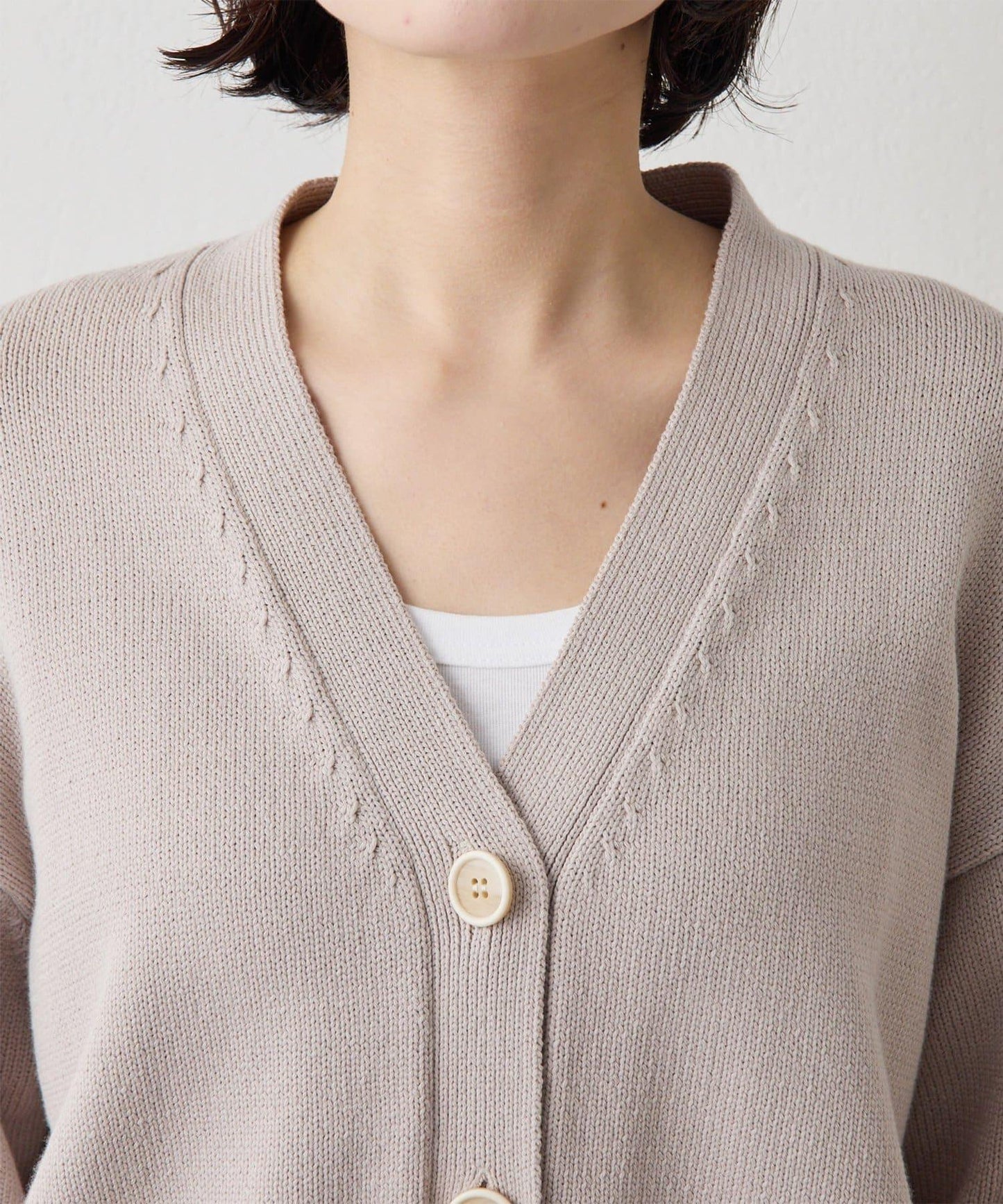 紐扣設計 針織開衫